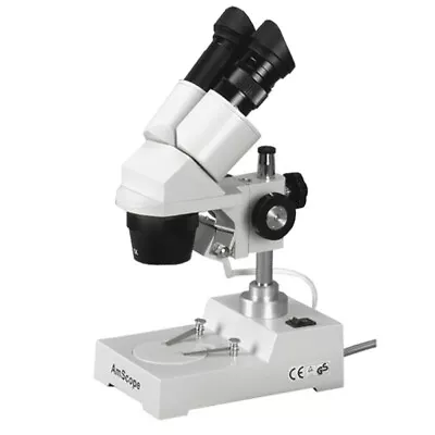 AmScope SE303-PX 5X-10X-15X-30X Sharp Stereo Microscope • $236.07