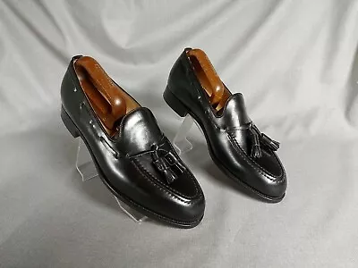 £275 • Buy Alfred Sargent Mens Quality Black Leather Tassel Loafers Shoes Size Uk 8 New