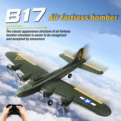 FighterB17 2.4G RC Remote Plane Bomber Glider Fixed-Wing  Toy RTF Drop-Resistant • $46.99