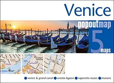 Venice Popout Map (Popout Maps) By PopOut Maps Book The Cheap Fast Free Post • £6.99