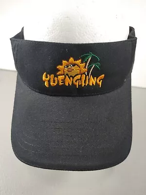 Yuengling Sun Visor Hat Black Adjustable 100% Cotton Golf Casual Beer Brewery • $10