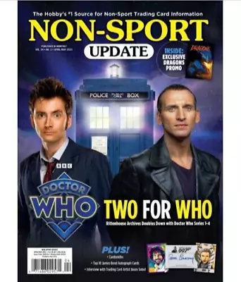 $9.85 • Buy New Beckett April/May 2023 Non Sport Update Price Guide Magazine With Doctor Who