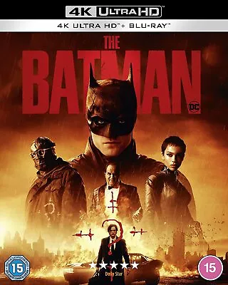 £19.99 • Buy The Batman[2022] (4K Ultra HD) Robert Pattinson, Zoë Kravitz, Paul Dano