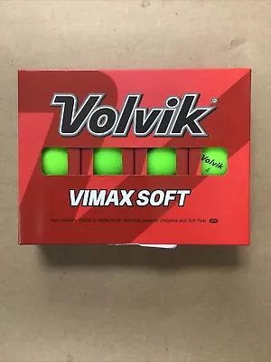 Volvik VIMAX SOFT Green Golf Balls • $23.95