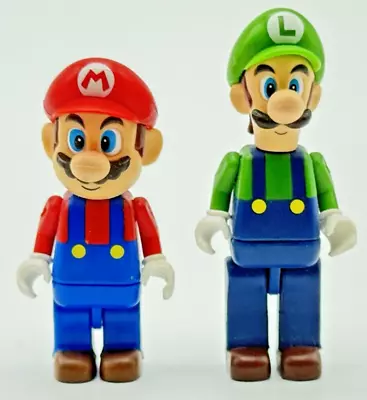 Knex Nintendo 2011 Super Mario Luigi Figures Mini -Free Shipping- • $9.99