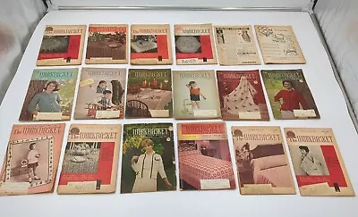 Vintage The Workbasket Home Arts Magazine Lot 1960s 60s Advertising Women MCM • $14.99