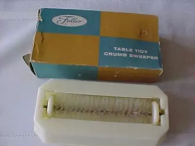 Vintage FULLER Brush Table Tidy Crumb Sweeper W/Orig. Box • $7.99