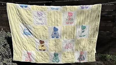 Antique Vintage Sunbonnet Sue Appliqué Quilt Cutter Hand Tied • $9.99