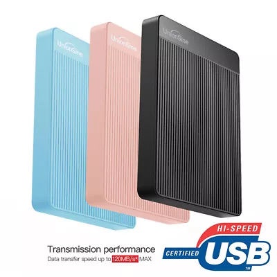 500GB 1TB PORTABLE EXTERNAL HARD DRIVE FOR Xbox PC MAC PS4/5 2.5  Expansion HDD • £12.25
