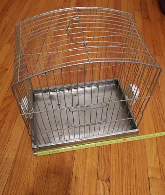 Vintage Hendryx Bird Cage Bottom Tray Slides Useable Or Decor • $39.10