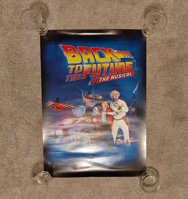 Original Back To The Future The Musical London Poster • £19.99