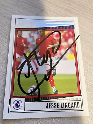 MATCH ATTAX 2023 24 JESSE LINGARD Nottingham Forest SIGNED • £2.99