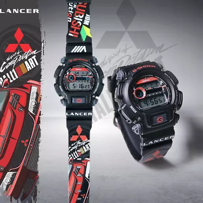 Customize Mitsubishi Lancer Evolution DW 9052 Casio G Shock Resistant Wristwatch • $165