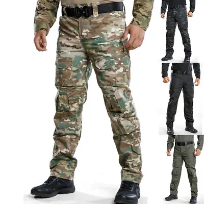 Airsoft Men's Combat Pants US Army Military G2 Tactical Cargo SWAT Camo Trousers • $37.99