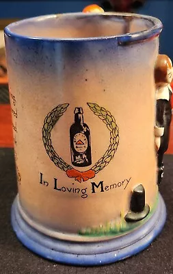   In Loving Memory   Bass Ale Music Box Mug   English Jug • $400