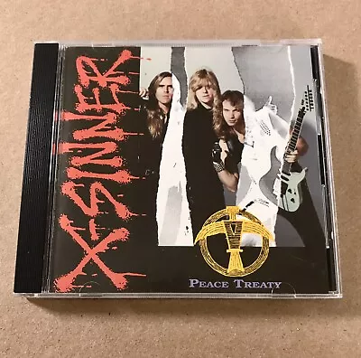 Peace Treaty X-Sinner 1991 Audio CD Pakaderm Records Good+ • $39.99