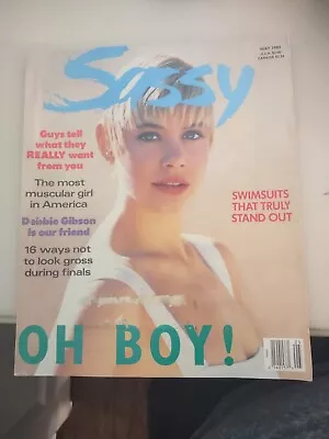 Vintage May 1989 SASSY Magazine #14 Mathew Sweet Debbie Gibson Teen Fashion Ads • $5