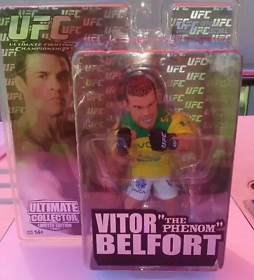 UFC Vitor Belfort Limited Edition Round 5 Wec Belt Figure Collector Rare • $74.69