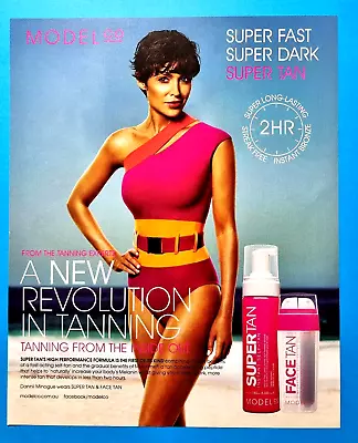 Magazine Print AD -1 Page Dannii Minogue Tanning Beauty   Long Legs- D1287 • $14.95