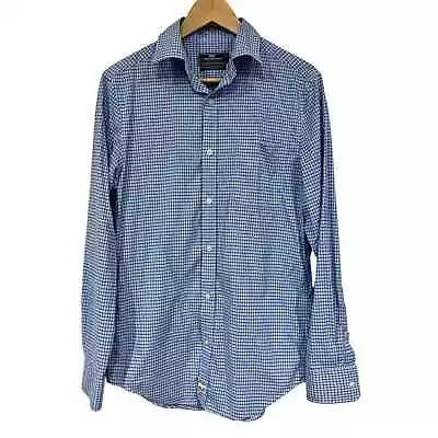 Vineyard Vines Performance Classic Fit Murray Shirt Blue Plaid Long Sleeve Sz S • $23.99