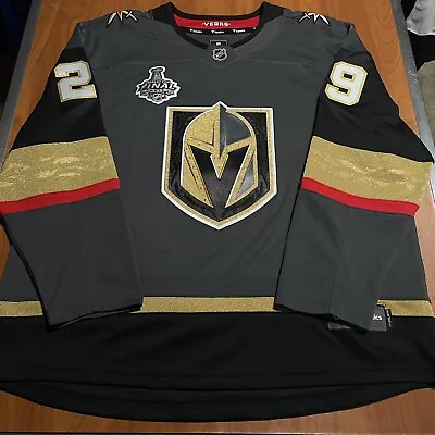 Marc Andre Fleury Vegas Golden Knights 2018 Stanley Cup Finals Jersey Grey XXL • $150