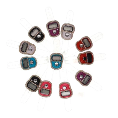 £9.99 • Buy Tasbeeh Tally Counter Digital Led Finger Tasbeeh Islamic Misbaha With Diamond