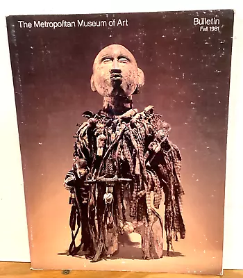 Art Of Africa Pacific Islands & Americas Metropolitan Museum Bulletin 1981 • $15.99