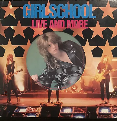 Girlschool – Live And More 12  EP 1982 Bronze – VIP-5913 [Picture] *JP VG+/VG+ • $39.95