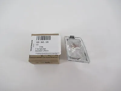 Genuine OEM VW 1C0-943-126 Passenger R Rear License Plate Lamp Lens 98-05 Beetle • $35.09