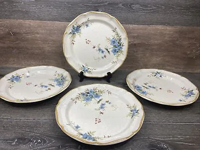 Mikasa Garden Club Day Dreams 11 Inch Diameter Dinner Plates EC461 ~Set Of 4 • $59.98