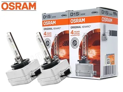 Osram D1S Xenarc OEM 66140 HID Xenon Replacement Headlight Bulbs Germany 2 Bulbs • $82.99