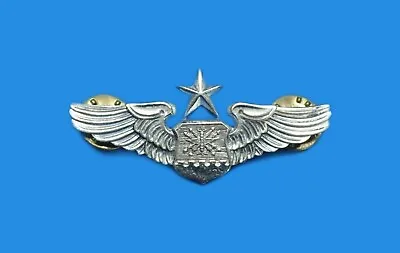 US Military Bomber Wings Star Post 1965 USAF Senior Navigator Wing • $4.99