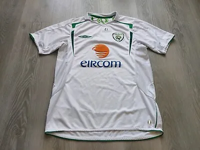 £6.50 • Buy Mens Umbro Republic Of Ireland Away Football Shirt 2005 - 2006 Size M