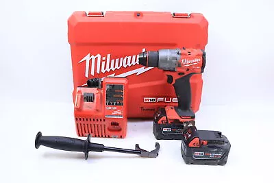 Milwaukee 2904-22 M18 FUEL 18V Lithium-Ion Brushless Cordless 1/2  Hammer Drill • $209.99