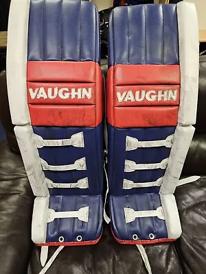  Rangers Vaughn Goalie Richter Tribute Set. Game Used 35  + 2 Kinkaid NHL Worn • $2800