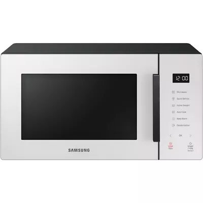 Samsung MS23T5018AE Solo Microwave With Triple Distribution System - Cotta White • £158.99