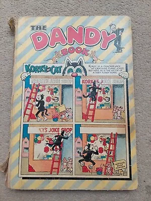 The Dandy 1956 Comic Book Annual (Desperate Dan Korky Cat Winker Watson) • £5.99