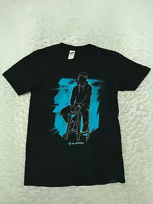 Gildan Ed Sheeran Divide Tour 17/18 Size M Womens Black Tee Graphic T-Shirt • $9.99