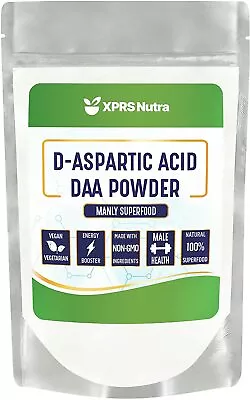 D-ASPARTIC ACID (DAA) POWDER Muscle Building Energy Supplements For Male Health • $13.49