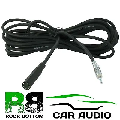 2 Metre Car Radio Stereo Aerial Antenna Adaptor Extension Lead Cable AAN2005 • £6.99