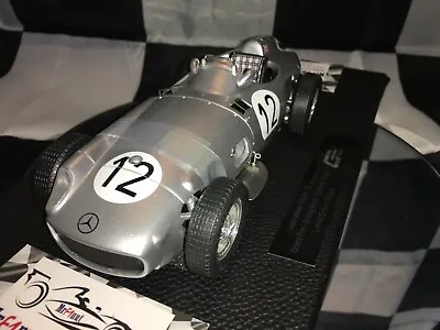 1:18 GP Replicas GPR 015C Stirling Moss Mercedes W196 British GP Win 1955 • £279.99