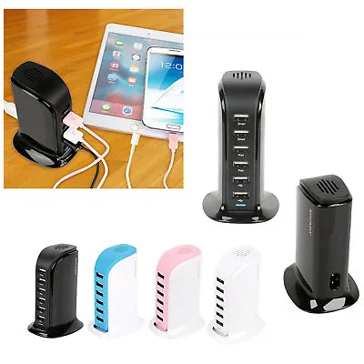 Smart Multi Port USB Station HUB High Speed Desktop Fast Charging Charger • $9.33