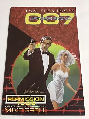 James Bond: Permission To Die #1 ~ SIGNED BY MIKE GRELL ~ Eclipse NM- Unread • $75.89
