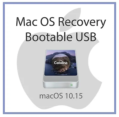MAC OS CATALINA Recovery Bootable USB / READ DESCRIPTION • £8.50