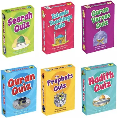 Islamic Quiz Cards Facts & Trivia For Curious Minds (Goodword) • £17.50