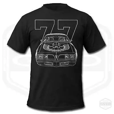 Men's 1977 Pontiac Firebird TransAm 6 American Muscle Car T-Shirt • $29.99