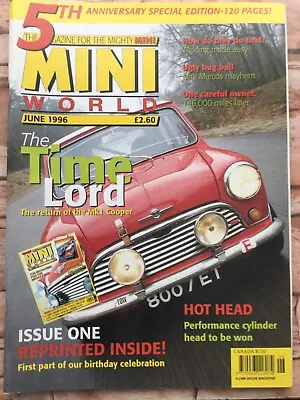 Mini World Magazine - June 1996 - Mini Marcos Mayhem 146000 Mini Issue 1 Repr • £7.99