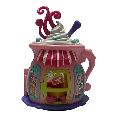 2007 Hasbro My Little Pony Ponyville Hot Chocolate Cafe Play Set Only • $14.99