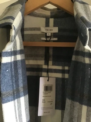 £47 • Buy Reiss  Paulie  Mens Overshirt - Size Large - BNWT