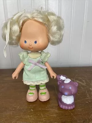 Vintage Kenner 1979 Strawberry Shortcake Angel Cake Doll & Souffle Pet Skunk • $12.99